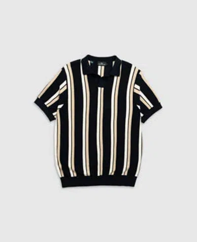 Rodd & Gunn Royce Hill Johnny Collar Polo In Blue