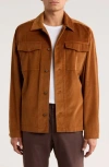 Rodd & Gunn Sandfly Bay Corduroy Shirt In Brown