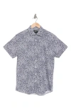Rodd & Gunn Sherwood Downs Short Sleeve Cotton Button-up Shirt In Black