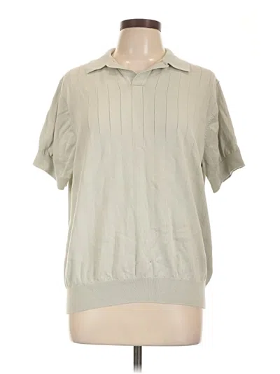 Pre-owned Rodd & Gunn Short Sleeve Turtleneck In Tan