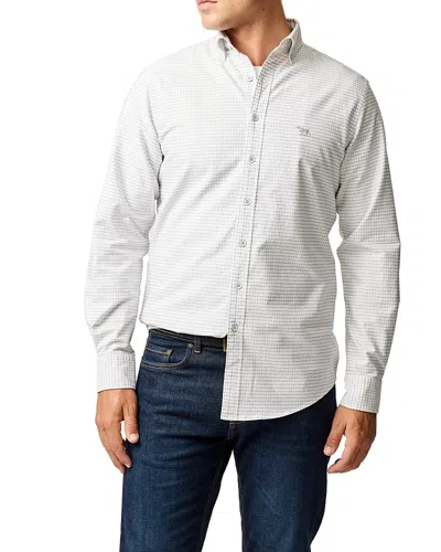RODD & GUNN SLIM FIT GUNN CHECK OXFORD 5 LONG SLEEVE SHIRT