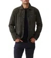Rodd & Gunn Somerset Leather Jacket In Black