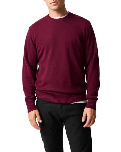 Rodd & Gunn Stewart Island Knit In Burgundy