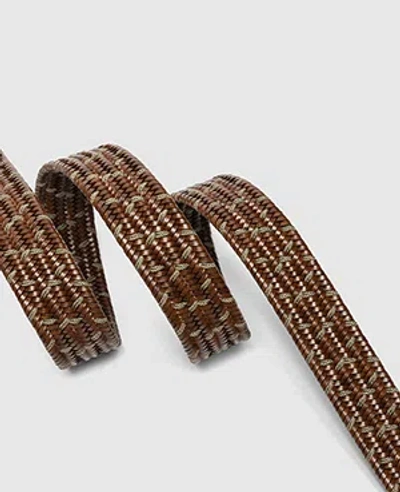 Rodd & Gunn Stratford Stretch Belt In Cognac/taupe