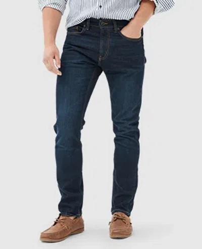 Rodd & Gunn Sutton Stretch Straight Leg Jeans In Dark Blue