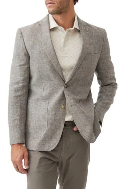 RODD & GUNN RODD & GUNN THE CASCADES SLUB LINEN & WOOL SPORT COAT