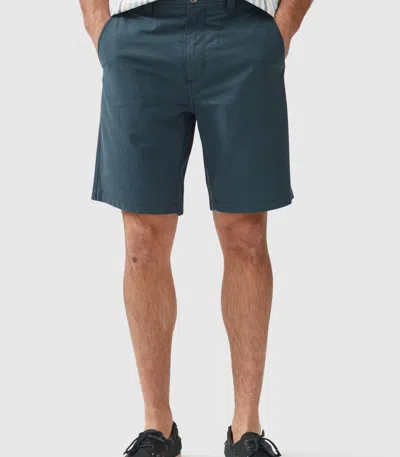 Rodd & Gunn The Gunn 9" Cotton Blend Short In Green