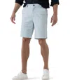 Rodd & Gunn The Gunn 9" Cotton Blend Short In Blue
