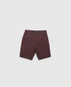 Rodd & Gunn The Gunn 9" Short In Burgundy