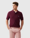 Rodd & Gunn The Gunn Original Fit Polo In Garnet