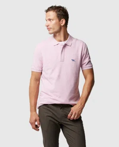 Rodd & Gunn Gunn Piqué Sports Fit Cotton Polo In Lotus