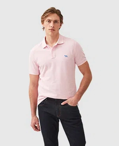 Rodd & Gunn The Gunn Polo In Rose Water
