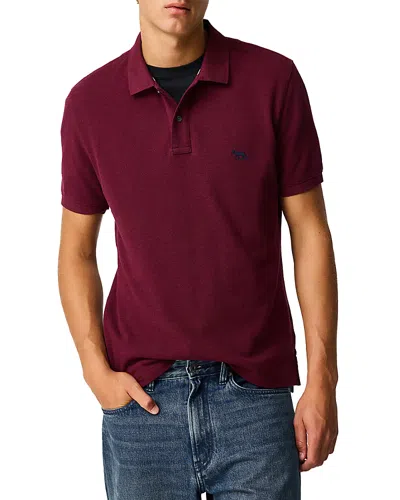 Rodd & Gunn The Gunn Slim Fit Polo Shirt In Burgundy