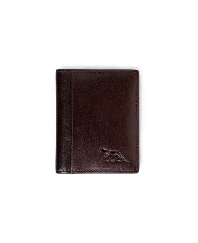 Rodd & Gunn Walton Card Holder In Brown