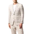 Rodd & Gunn Waverly Park Linen Sports Fit Jacket In Multi