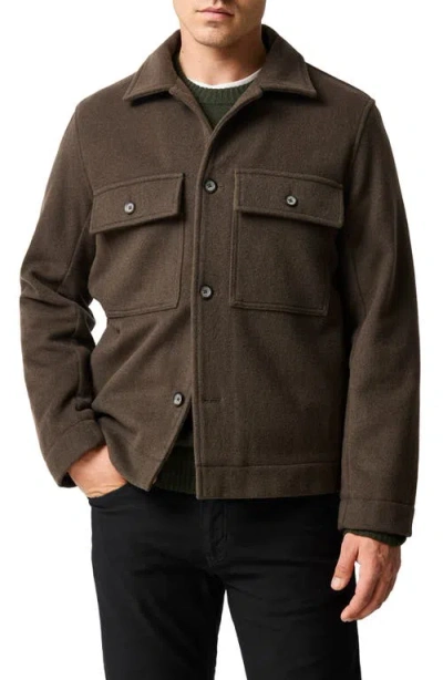 RODD & GUNN RODD & GUNN WINDSOE VIRGIN WOOL BLEND TRUCKER JACKET