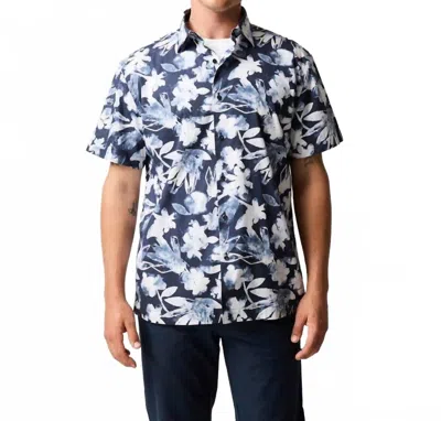 Rodd & Gunn Windstock Short Sleeve Shirt In Ink In Blue