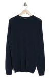 Rodd & Gunn Wool & Cashmere Crewneck Sweater In Blue Granite