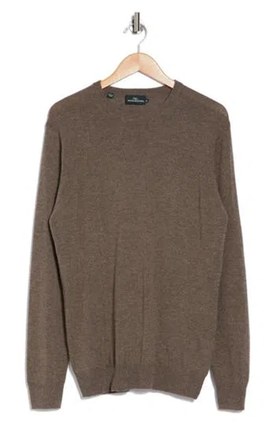 Rodd & Gunn Wool & Cashmere Crewneck Sweater In Malt
