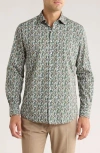 Rodd & Gunn Wyndward Sport Fit Button-up Shirt In Green