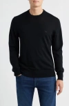 Rodd & Gunn York Bay Merino Wool Sweater In Black