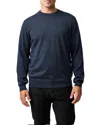 Rodd & Gunn York Bay Merino Wool Sweater In Multi
