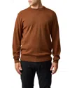 Rodd & Gunn York Bay Merino Wool Sweater In Brown