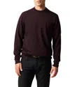 Rodd & Gunn York Bay Merino Wool Sweater In Burgundy