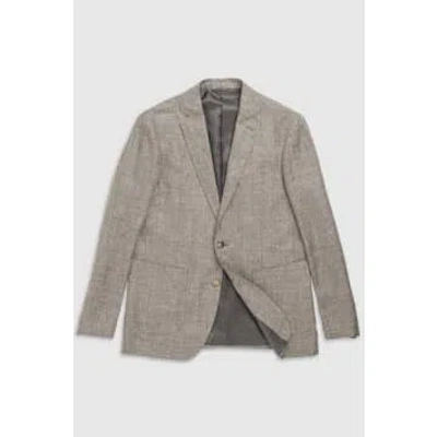 Rodd & Gunn - Cascades Linen Blend 2button Jacket In Mink Bp1550 In Grey