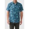 RODD & GUNN - DESTINY BAY SHORT SLEEVE LINEN SHIRT IN TEAL LP6190