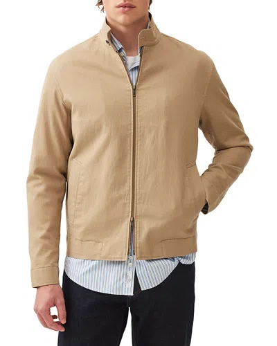 Rodd & Gunn Almadale Harrington Jacket In Tan