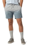 Rodd & Gunn Alto Dip Dye Piqué Cotton Shorts In Vapour
