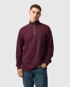 Rodd & Gunn Alton Ave Sweat In Black Fig