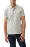 Rodd & Gunn Banks Road Slim Fit Short Sleeve Polo Shirt In Stone
