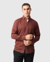 Rodd & Gunn Barrhill Sports Fit Long Sleeve Shirt In Red