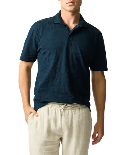 RODD & GUNN BLAKETOWN FLORAL JACQUARD REGULAR FIT POLO SHIRT