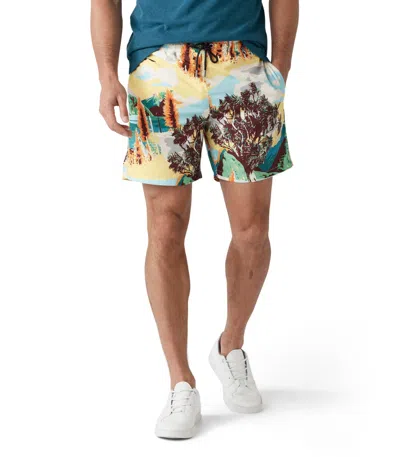 Rodd & Gunn Blue Gum Bay Swim Short In Multi