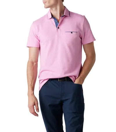 Rodd & Gunn Bolton Stream Sports Fit Polo In Pink