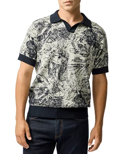 RODD & GUNN BOWLERS CREEK KNIT PATTERNED POLO