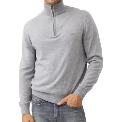 Rodd & Gunn Calderwell Sweater In Smoke In Gray