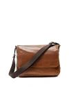 Rodd & Gunn Cambridge Leather Messenger Satchel In Cognac