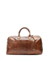 Rodd & Gunn Cambridge Leather Weekender In Cognac