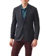 Rodd & Gunn Campbell Point Windowpane Plaid Sport Coat In Gray