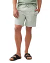 Rodd & Gunn Cathedral Cove Drawstring Shorts In Sage