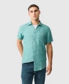 Rodd & Gunn Cathedral Cove Sports Fit Shirt In Green