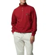 Rodd & Gunn Chandler Avenue Mock Neck Sweatshirt In Red