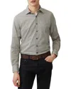 Rodd & Gunn Chatteron River Long Sleeve Sports Fit Shirt In Snow