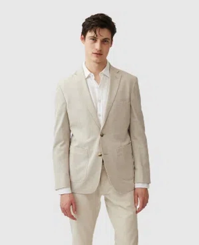 Rodd & Gunn Chester Place Sports Fit Jacket In Ivory