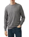 Rodd & Gunn Cox Road Merino Wool Blend Sweater In Fog
