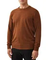 Rodd & Gunn Christchurch Knit Pullover Sweater In Truffle